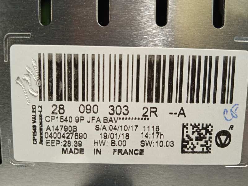 Recambio de pantalla multifuncion para renault scenic iv 1.3 tce referencia OEM IAM 280903032R  