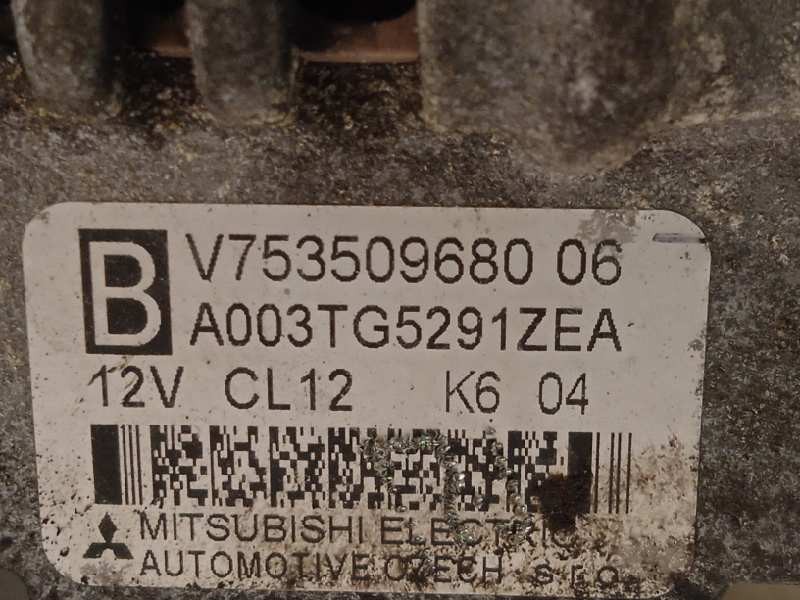 Recambio de alternador para mini mini (r56) cooper referencia OEM IAM 7535096 12317615484 A003TG5291ZEA