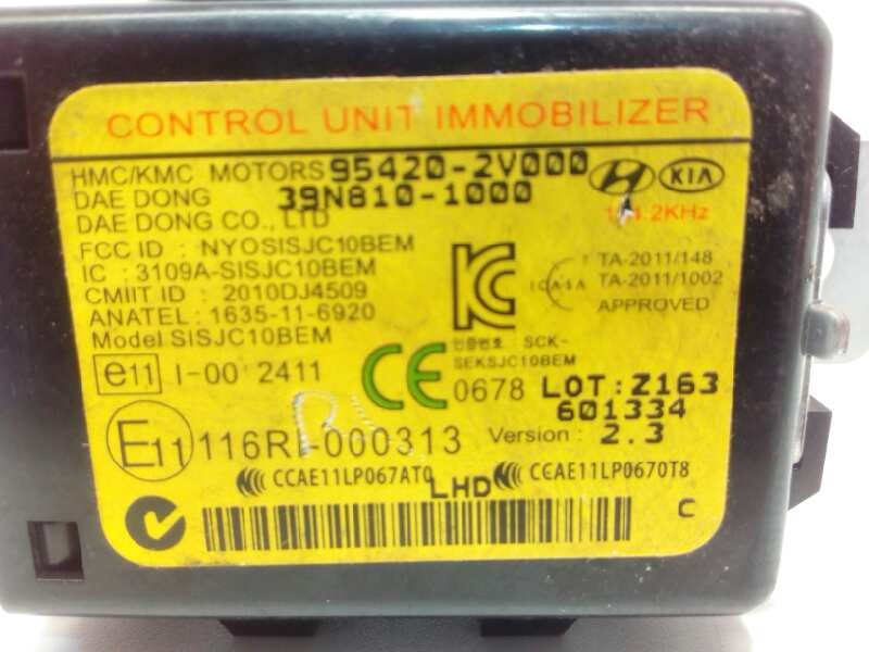 Recambio de centralita inmovilizador para kia cee´d 1.6 crdi cat referencia OEM IAM 954202V000  