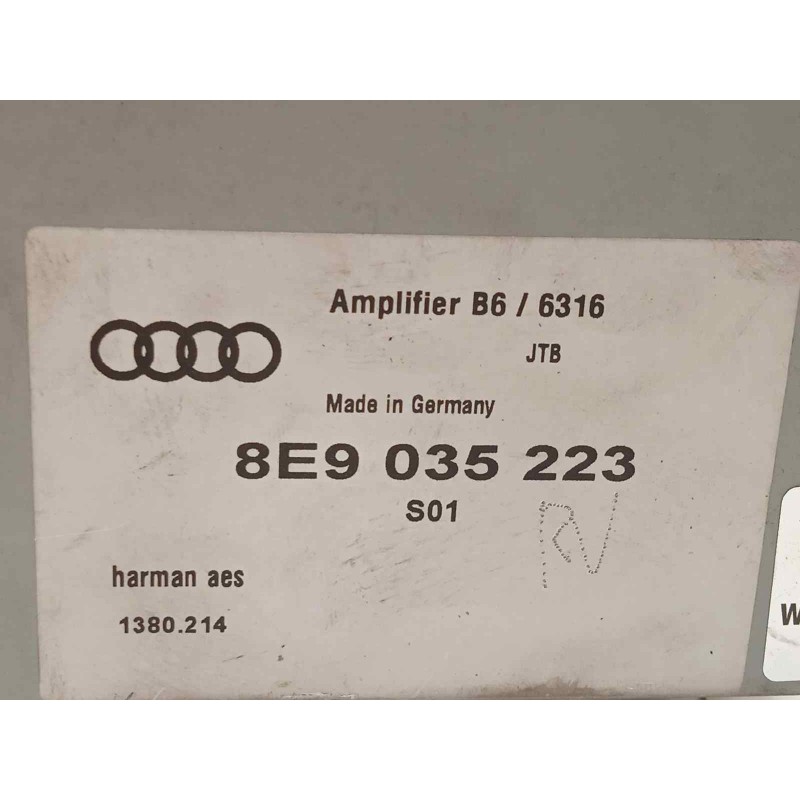 Recambio de modulo electronico para audi a4 avant (8e) 1.8 t quattro referencia OEM IAM 8E9035223  