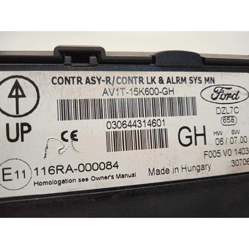 Recambio de modulo electronico para ford b-max 1.6 tdci cat referencia OEM IAM AV1T15K600GH  