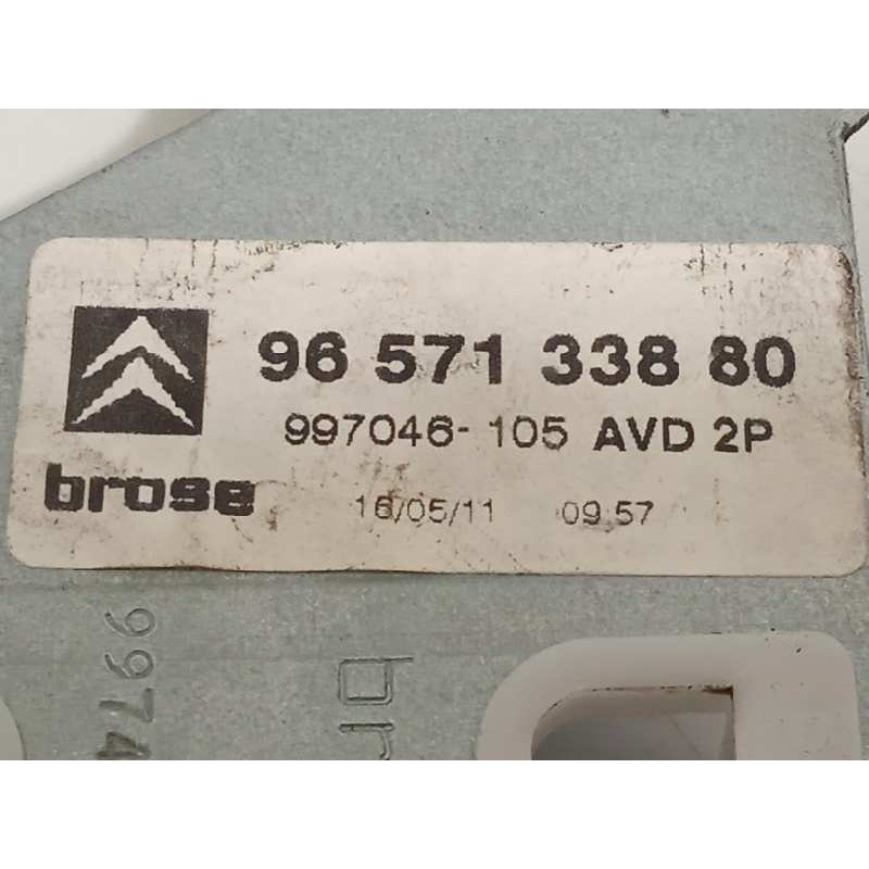 Recambio de elevalunas delantero derecho para citroën c4 berlina vtr plus referencia OEM IAM 9222AQ  