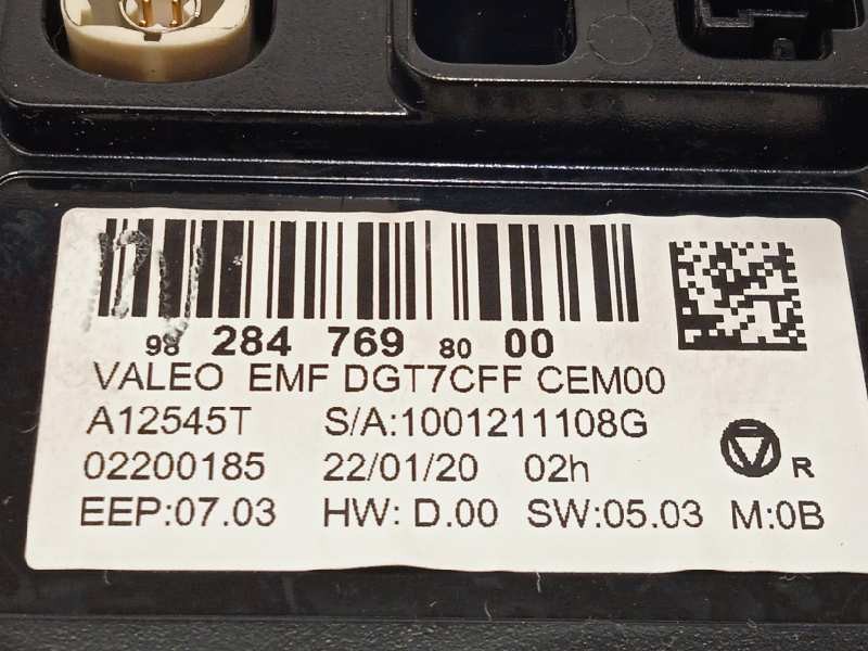 Recambio de pantalla multifuncion para citroën c3 feel referencia OEM IAM 9828476980  