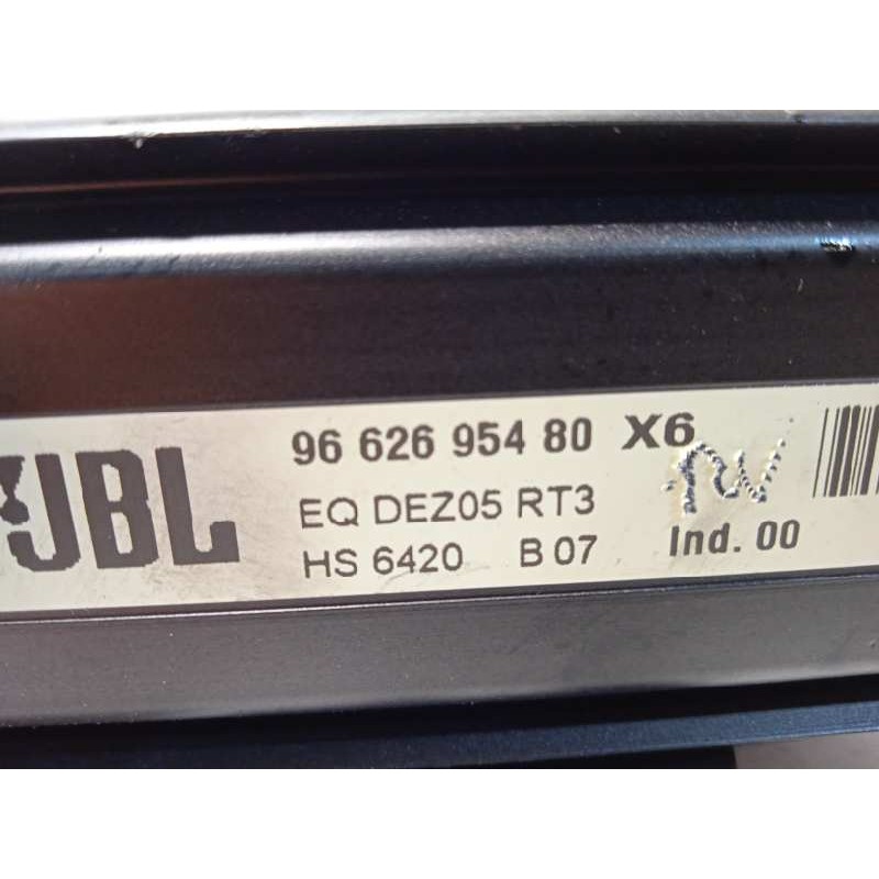 Recambio de modulo electronico para citroën c6 exclusive referencia OEM IAM 9662695480  