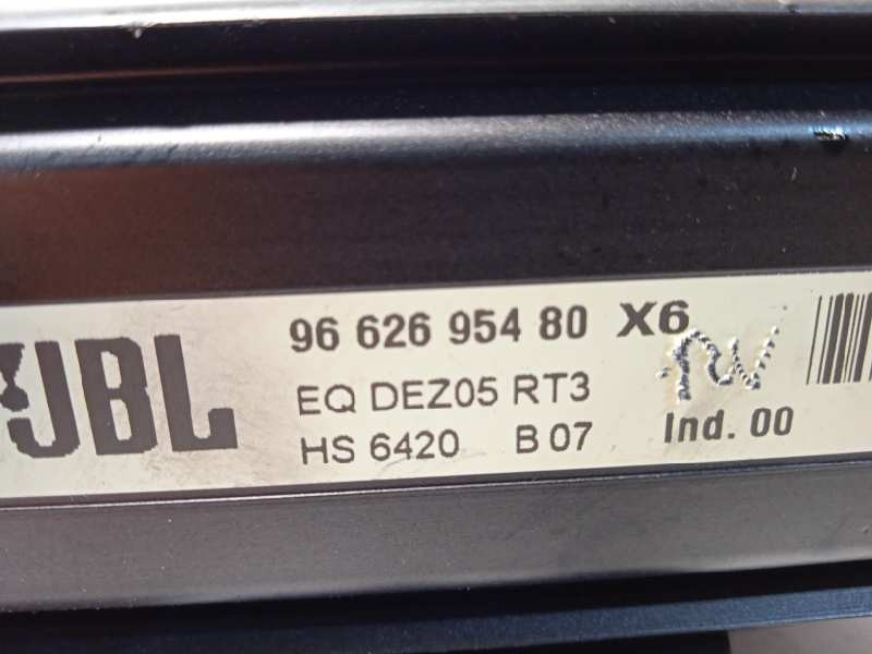 Recambio de modulo electronico para citroën c6 exclusive referencia OEM IAM 9662695480  