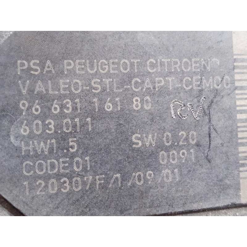 Recambio de sensor para citroën c6 exclusive referencia OEM IAM 9663116180  603011