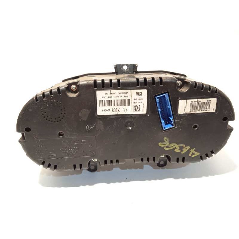 Recambio de cuadro instrumentos para seat ibiza (6j5) stylance / style referencia OEM IAM 6J0920800K  