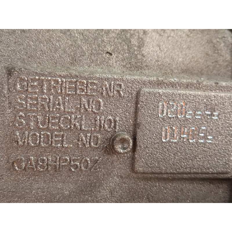 Recambio de caja cambios para bmw serie 4 gran coupe (f36) 418d referencia OEM IAM SBR GA8HP50Z 24008673728