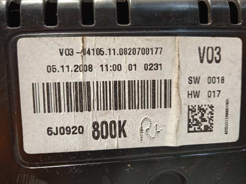 Recambio de cuadro instrumentos para seat ibiza (6j5) stylance / style referencia OEM IAM 6J0920800K  