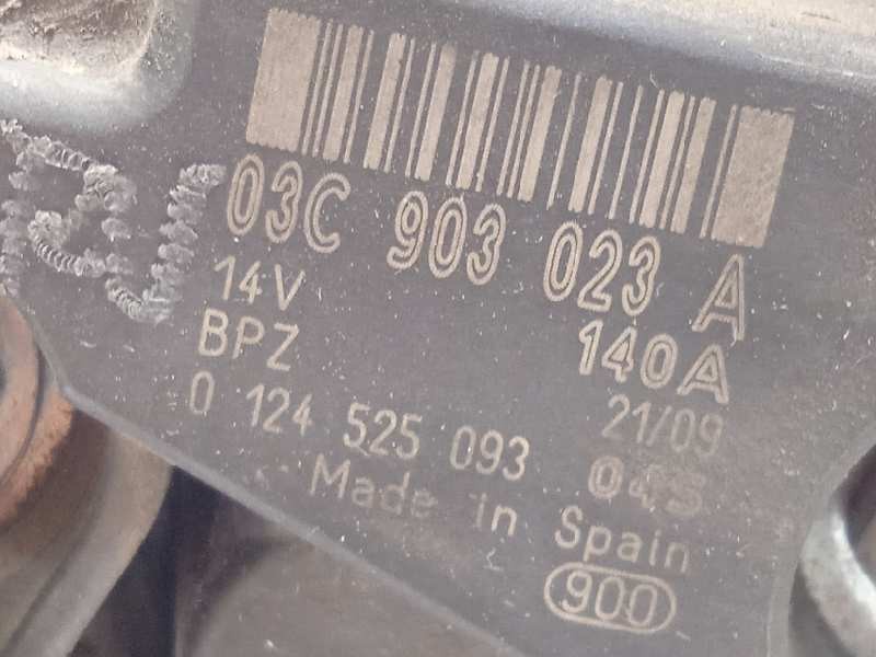 Recambio de alternador para volkswagen scirocco (137) 1.4 tsi (90kw) referencia OEM IAM 03C903023A  0124525093