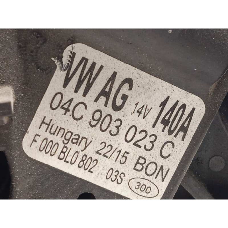 Recambio de alternador para skoda fabia 1.0 mpi referencia OEM IAM 04C903023C  F000BL0802