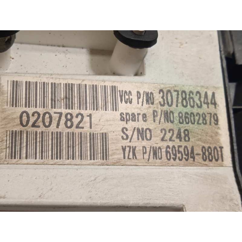 Recambio de cuadro instrumentos para volvo c30 referencia OEM IAM 30786344  30710071