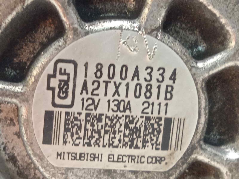 Recambio de alternador para mitsubishi asx (ga0w) 1.8 di-d cat referencia OEM IAM 1800A334  A2TX1081B