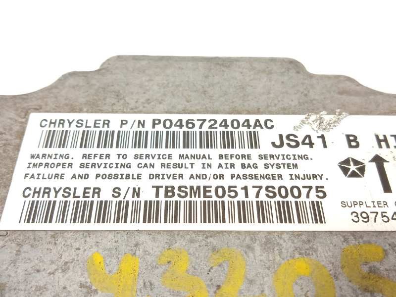 Recambio de centralita airbag para chrysler sebring berlina 2.0 crd limited referencia OEM IAM P04672404AC  