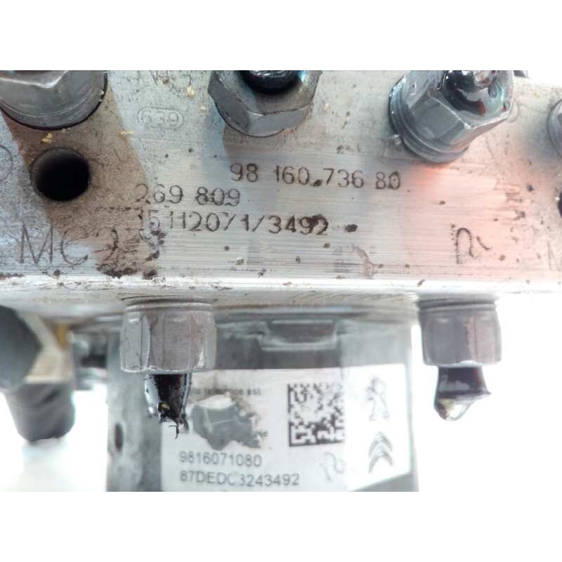 Recambio de abs para citroën c4 picasso feel referencia OEM IAM 9816073680 9816071080 269809