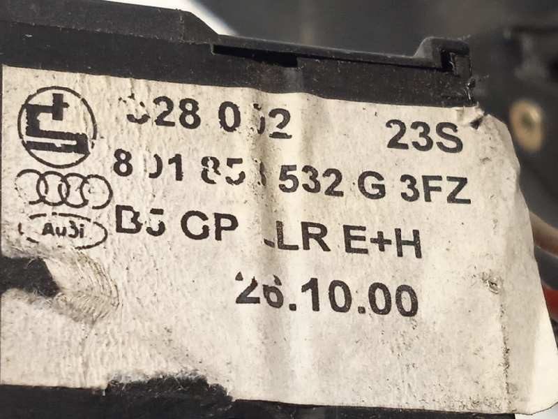 Recambio de retrovisor derecho para audi a4 berlina (b5) 1.9 tdi quattro referencia OEM IAM 8D1858532G  8D1858532G3FZ