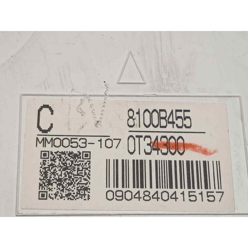 Recambio de cuadro instrumentos para mitsubishi asx (ga0w) 1.8 di-d cat referencia OEM IAM 8100B455  