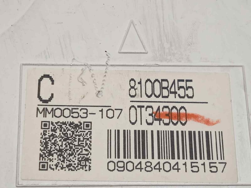 Recambio de cuadro instrumentos para mitsubishi asx (ga0w) 1.8 di-d cat referencia OEM IAM 8100B455  