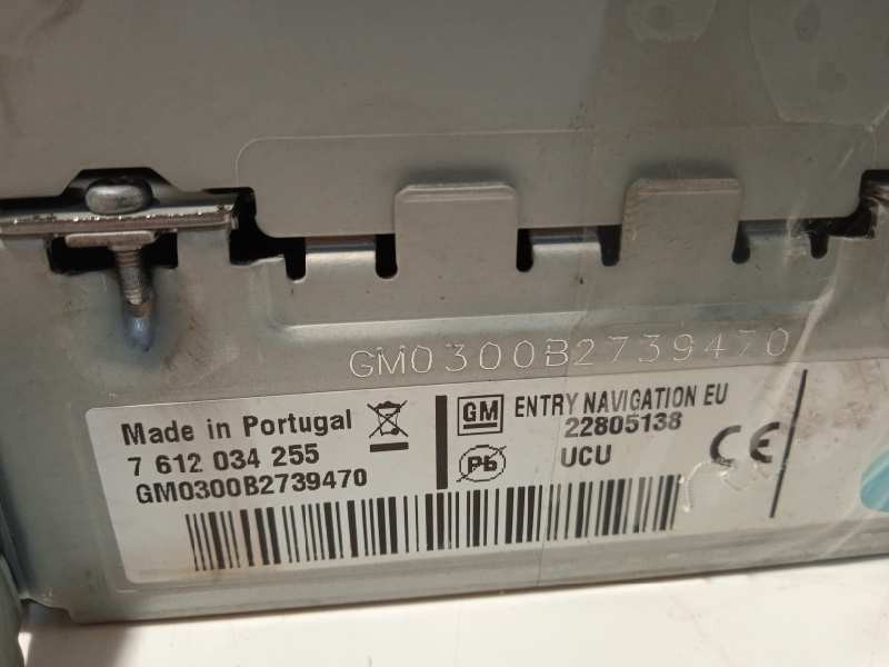 Recambio de sistema navegacion gps para chevrolet cruze hatchback ltz referencia OEM IAM 22805138  7612034255