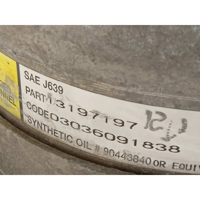 Recambio de compresor aire acondicionado para opel signum cosmo referencia OEM IAM 13197197  