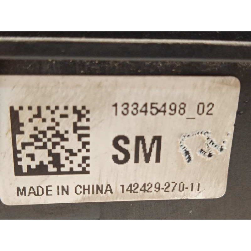 Recambio de caja reles / fusibles para opel insignia sports tourer 2.0 cdti cat referencia OEM IAM 13345498  