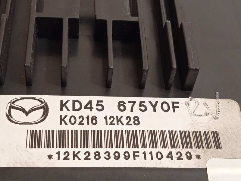 Recambio de centralita confort para mazda 6 lim. (gh)(.2012) luxury referencia OEM IAM KD45675Y0F  