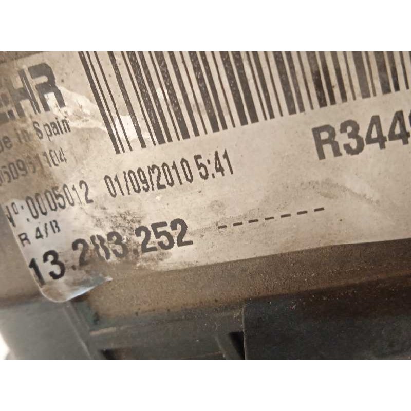 Recambio de intercooler para opel meriva b essentia referencia OEM IAM 13283252  