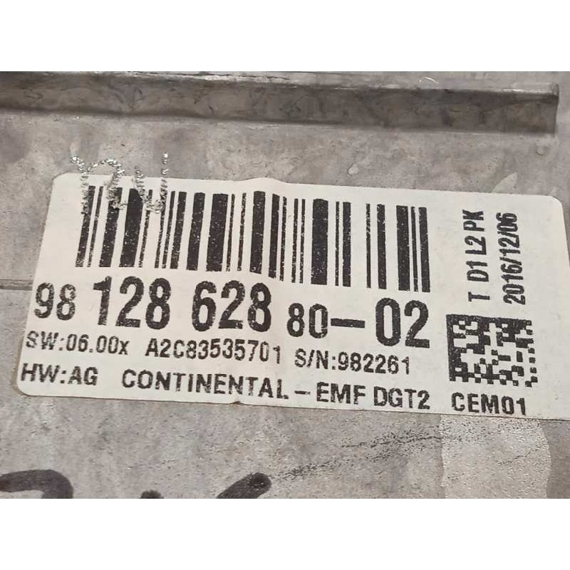 Recambio de pantalla multifuncion para peugeot 208 style referencia OEM IAM 9812862880  A2C83535701