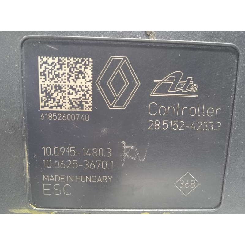 Recambio de abs para renault megane iv berlina 5p limited referencia OEM IAM 476607355R 28515242333 10022010264