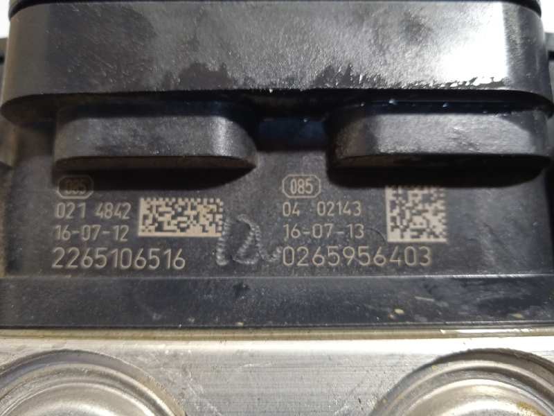 Recambio de abs para dacia sandero stepway referencia OEM IAM 476601203R 0265956403 269722