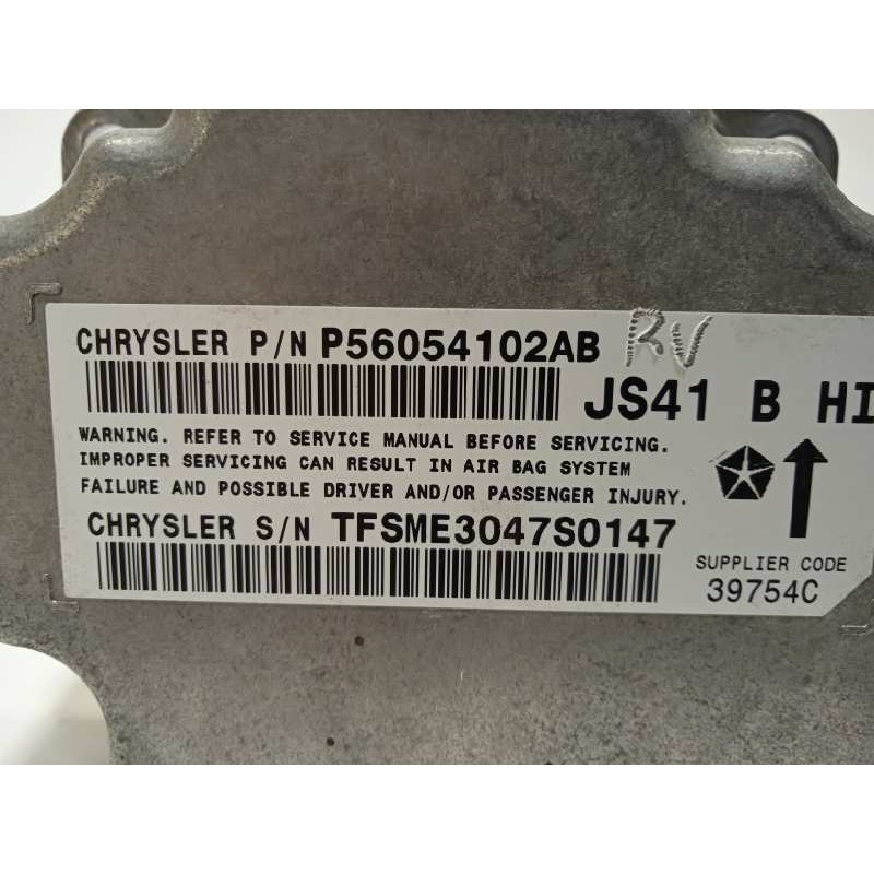 Recambio de centralita airbag para dodge avenger 2.0 16v crd cat referencia OEM IAM P56054102AB  
