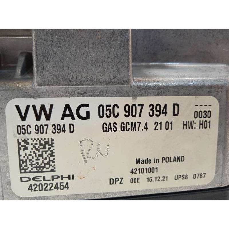 Recambio de centralita motor uce para seat ibiza (kj1) style referencia OEM IAM 05C907394D 42022454 05C906032L6F0