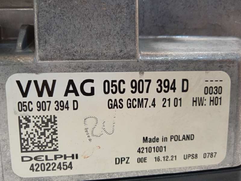 Recambio de centralita motor uce para seat ibiza (kj1) style referencia OEM IAM 05C907394D 42022454 05C906032L6F0