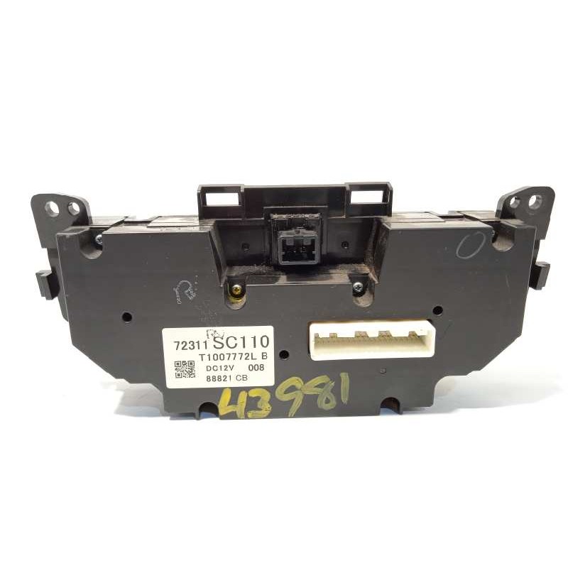 Recambio de mando climatizador para subaru impreza g12 2.0 diesel cat referencia OEM IAM 72311SC110  