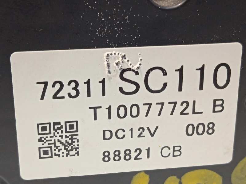 Recambio de mando climatizador para subaru impreza g12 2.0 diesel cat referencia OEM IAM 72311SC110  