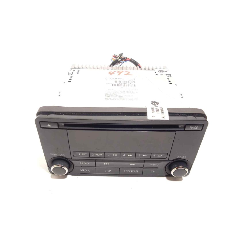 Recambio de sistema audio / radio cd para citroën c4 aircross 1.6 hdi fap referencia OEM IAM 8701A689  DY1ME3R45TJ4