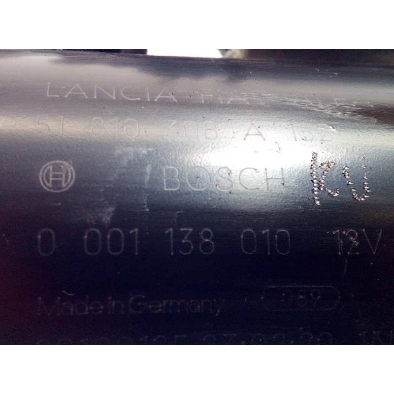 Recambio de motor arranque para fiat doblo emotion referencia OEM IAM 51810308  0001138010