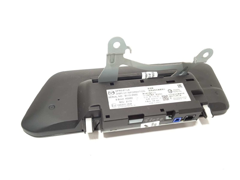 Recambio de pantalla multifuncion para mazda cx-30 referencia OEM IAM DFR5611J0  B11018990