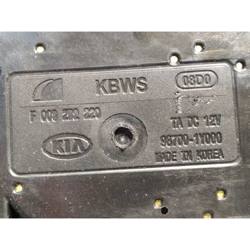 Recambio de motor limpia trasero para kia picanto 1.0 cat referencia OEM IAM 987001Y000  F00S2B2220