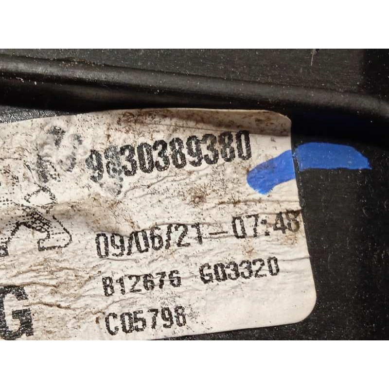 Recambio de elevalunas delantero izquierdo para peugeot 3008 allure referencia OEM IAM 9830389380  9829482280
