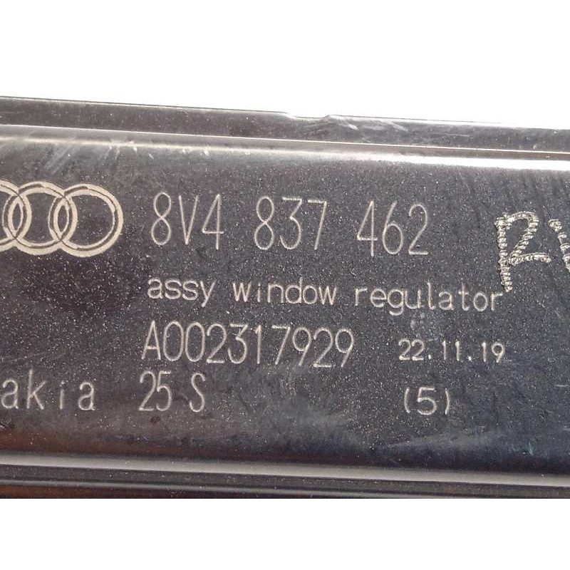 Recambio de elevalunas delantero derecho para audi a3 sedán (8vm) referencia OEM IAM 8V4837462  5Q0959801B