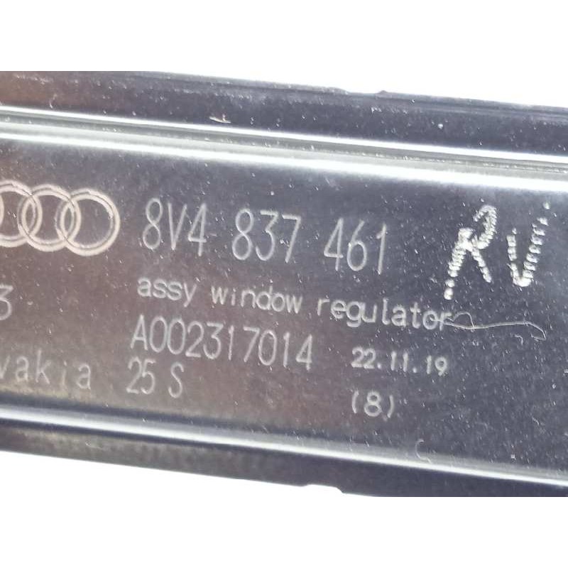 Recambio de elevalunas delantero izquierdo para audi a3 sedán (8vm) referencia OEM IAM 8V4837461  5Q0959802B