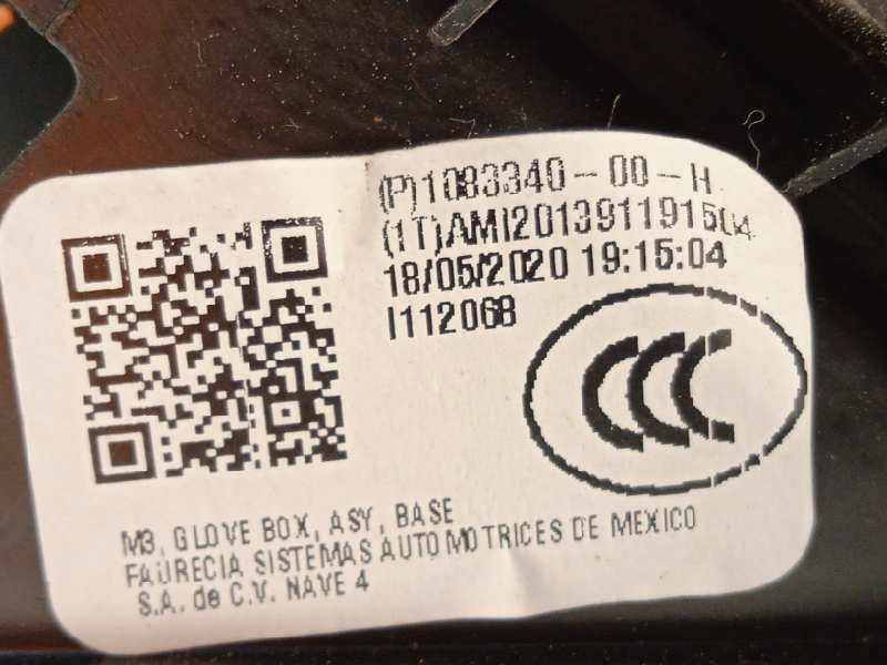 Recambio de guantera para tesla model 3 referencia OEM IAM 108334000H  P108334000H