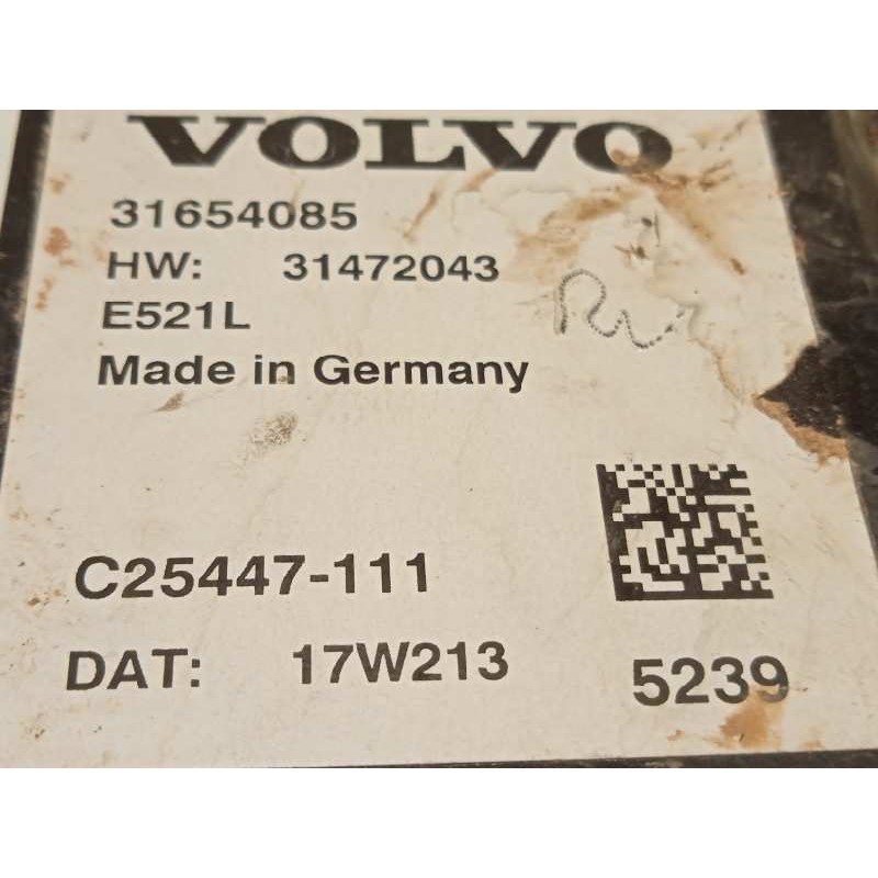 Recambio de modulo electronico para volvo xc90 2.0 diesel cat referencia OEM IAM 31654085  