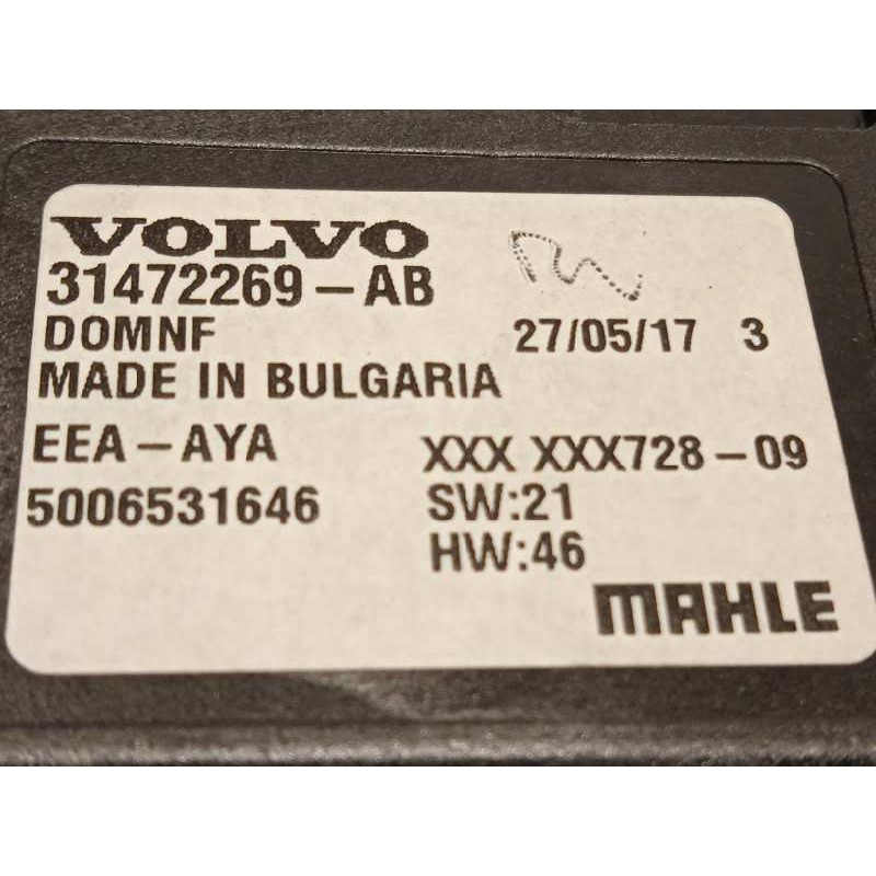 Recambio de modulo electronico para volvo xc90 2.0 diesel cat referencia OEM IAM 31472269  