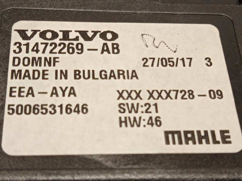 Recambio de modulo electronico para volvo xc90 2.0 diesel cat referencia OEM IAM 31472269  