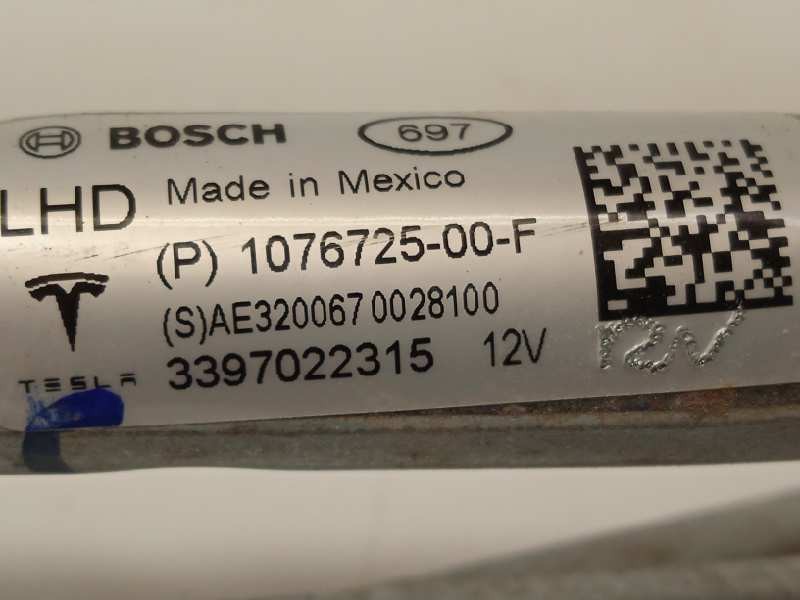 Recambio de motor limpia delantero para tesla model 3 referencia OEM IAM 107672500F 107672500F 3397022315
