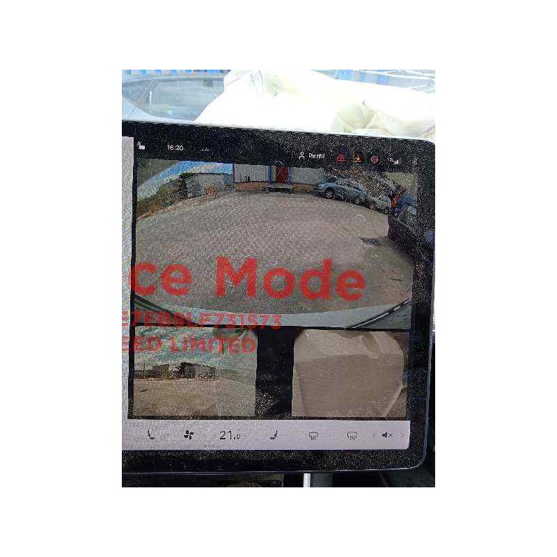 Recambio de pantalla multifuncion para tesla model 3 referencia OEM IAM 108954300H  