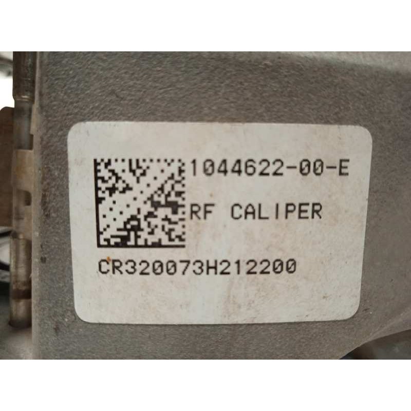 Recambio de pinza freno delantera derecha para tesla model 3 referencia OEM IAM 104462200E  