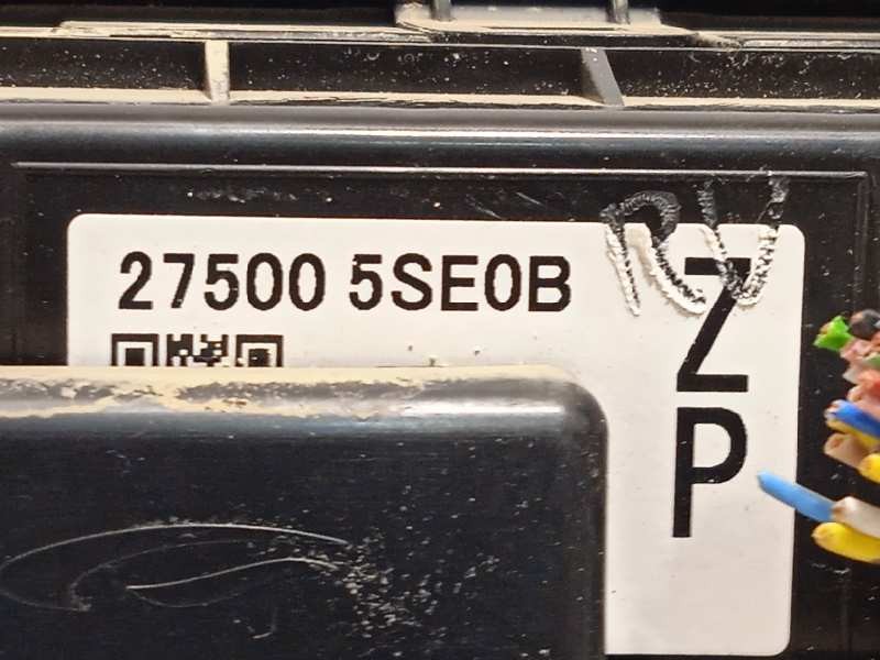 Recambio de mando climatizador para nissan leaf referencia OEM IAM 275005SE0B  